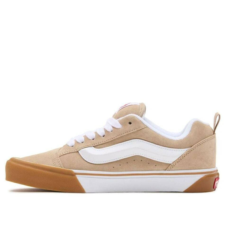 ヴァンズ バンズ 白いこと 白いこと ベージュ \u0027BEIGE TAN\u0027 スニーカー メンズ VANS KNU SKOOL WHITE VN0009QCBEI / BEIGE WHITE TAN