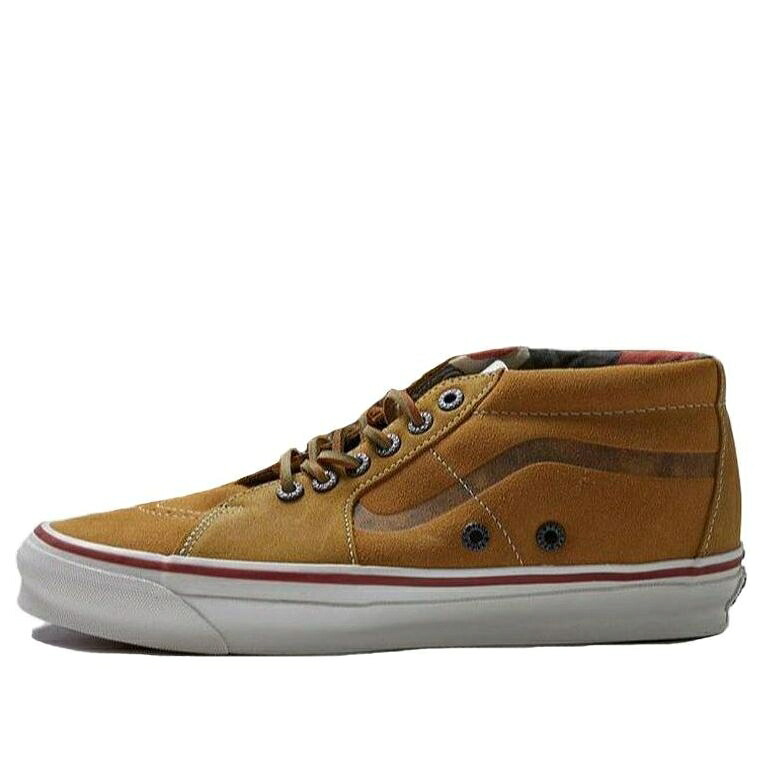 ヴァンズ バンズ 赤銅色 赤銅色 \u0027BROWN\u0027 スニーカー メンズ VANS X NIGEL CABOURN OG SK8-MID LX VN0A4BVCTAN1 / BROWN