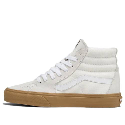 ヴァンズ バンズ 滑る御機嫌 コール天 白いこと 白いこと \u0027WHITE GUM\u0027 スニーカー メンズ VANS SK8-HI CORDUROY VN000BW7CD3 / WHITE GUM