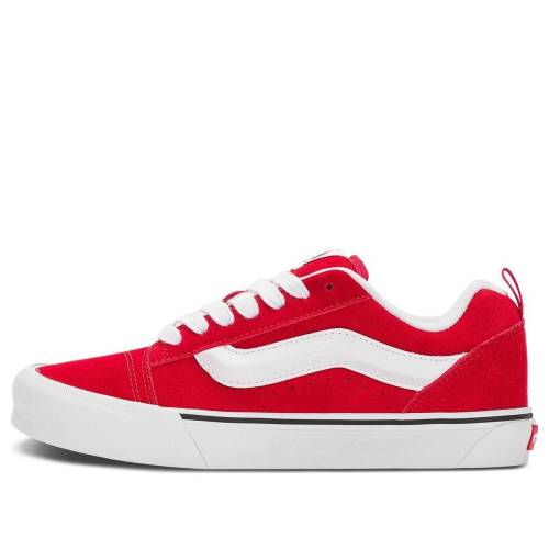 ヴァンズ バンズ 赤 赤いこと 白いこと 白いこと \u0027RED WHITE\u0027 スニーカー メンズ VANS KNU SKOOL VN0009QCJV6 / RED WHITE