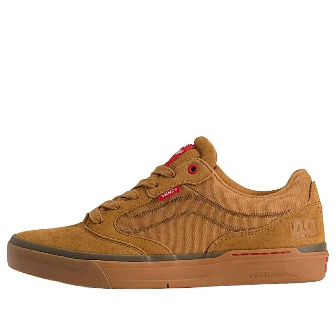 ヴァンズ バンズ 茶色 ブラウン 'ODYSSEY BROWN' スニーカー メンズ VANS X ODYSSEY BMX PROOF WAFFLECUP VN000DCGBRO / ODYSSEY BROWN
