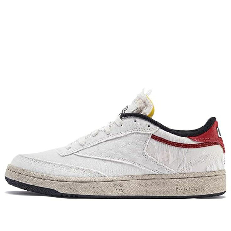 リーボック 表どおり 攻撃機 野球クラブ 白いこと 白いこと \u0027RYU\u0027 スニーカー メンズ REEBOK STREET FIGHTER X CLUB C 85 GZ9543 / WHITE