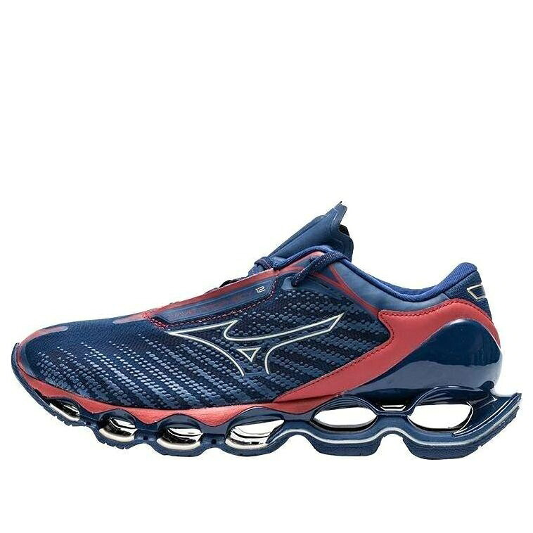 ミズノ 縮くれる ウェイブ プロフェシー 青味 青み 赤 赤いこと \u0027BLUE RED\u0027 スニーカー メンズ MIZUNO WAVE PROPHECY 12 J1GC230007 / BLUE RED
