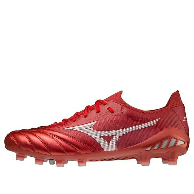 ミズノ ネオ ハイ 赤 レッド 白色 ホワイト 'HIGH RED' スニーカー メンズ MIZUNO MORELIA NEO III BETA JAPAN RISK P1GA229060 / HIGH RISK RED WHITE