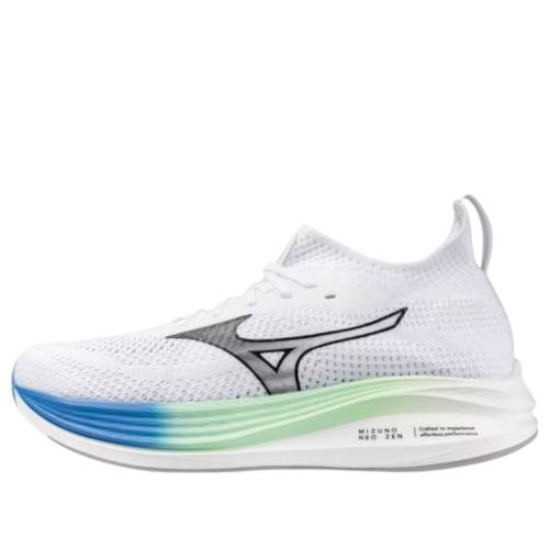 ミズノ ネオ 白色 ホワイト 青色 ブルー 緑 グリーン 'WHITE' スニーカー メンズ MIZUNO NEO ZEN J1GC258601 / WHITE BLUE GREEN