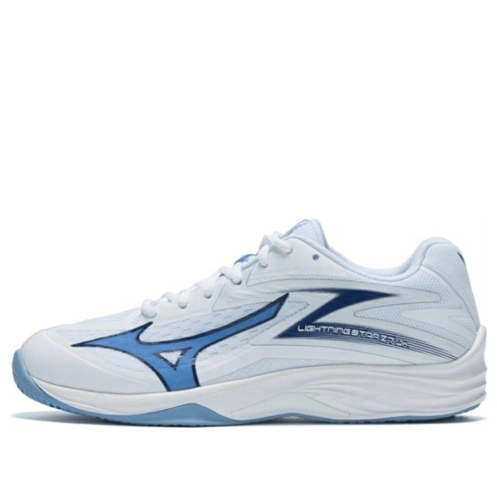 ミズノ 雷光 白いこと 白いこと 青味 青み JR. \u0027WHITE BLUE\u0027 御坊っちゃん キッズ MIZUNO (GS) LIGHTNING STAR Z7 GLACIER V1GD230397 / WHITE GLACIER BLUE もの言う花 マタニティ スニーカー