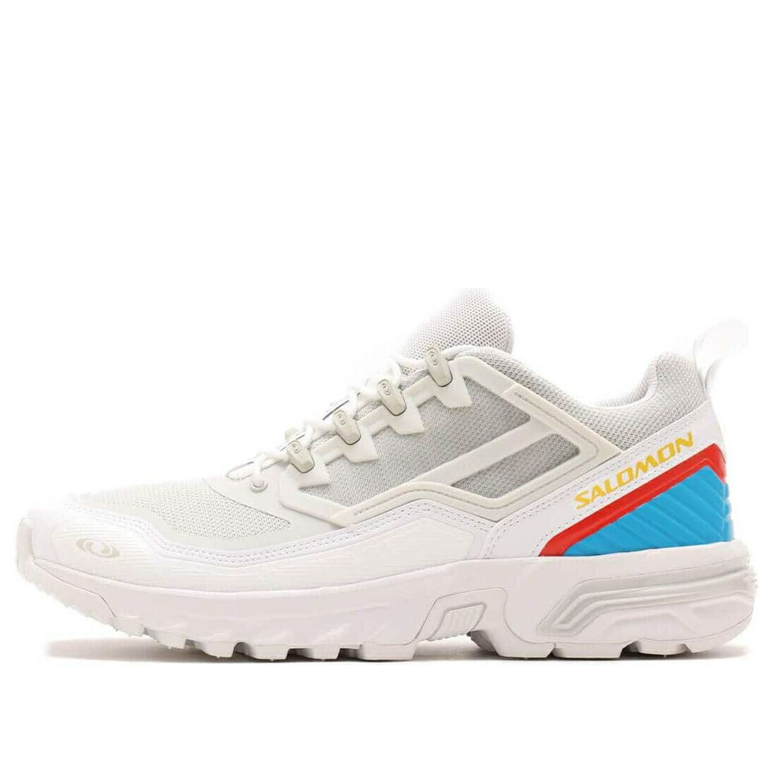 サロモン 白いこと 白いこと 薄墨色 薄墨色 + \u0027WHITE PEWTER\u0027 スニーカー メンズ SALOMON ACS FT 474355 / WHITE GLACIER GREY PEWTER 靴-スニーカー-メンズ靴
