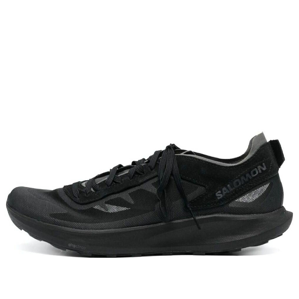 サロモン 黒いこと 黒いこと \u0027TRIPLE BLACK\u0027 スニーカー メンズ SALOMON PULSAR ADVANCED 471318 / BLACK