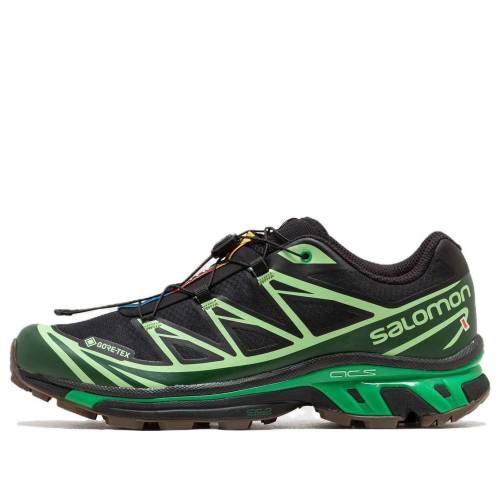 サロモン 緑 緑であること 黒いこと 黒いこと \u0027BLACK ASH\u0027 スニーカー メンズ SALOMON XT-6 GTX EDEN GREEN 472921 / BLACK EDEN GREEN ASH