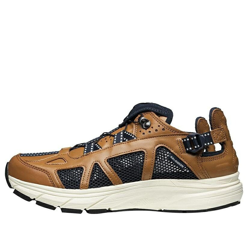 サロモン 赤銅色 赤銅色 ベージュ 皮膚軟化剤 \u0027BROWN BEIGE\u0027 スニーカー メンズ SALOMON TECHSONIC LTR 471310 / L47131000 BROWN BEIGE CREAM