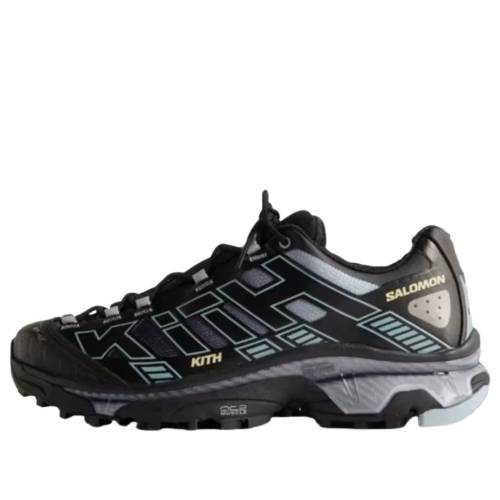 サロモン 青色 ブルー 黒色 ブラック 'BLACK FOG' スニーカー メンズ SALOMON X KITH XT-4K ALLOY BLUE 454508 / BLACK ALLOY BLUE FOG