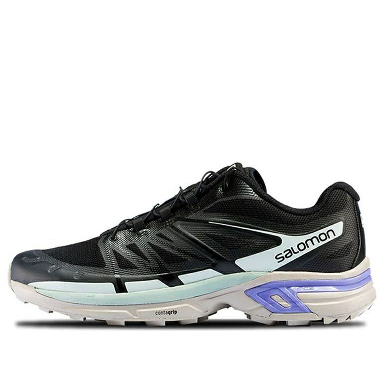 サロモン 黒いこと 黒いこと 紫 パープル \u0027BLACK PURPLE\u0027 スニーカー メンズ SALOMON XT-WINGS 2 MINT 413137 / BLACK MINT PURPLE
