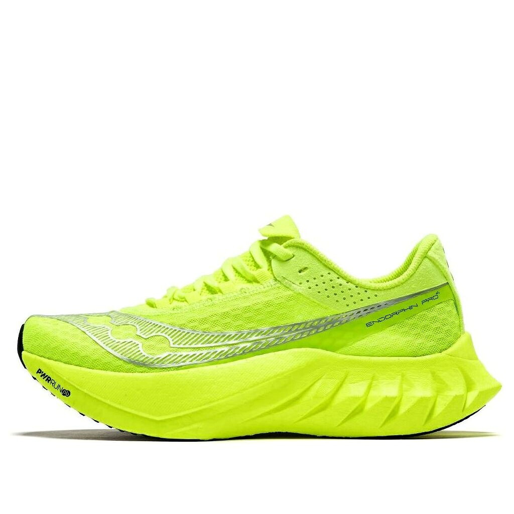 サッカニー プロ 緑 グリーン 'CITRON' スニーカー レディース SAUCONY (WMNS) ENDORPHIN PRO 4 S10939-223 / NEON GREEN