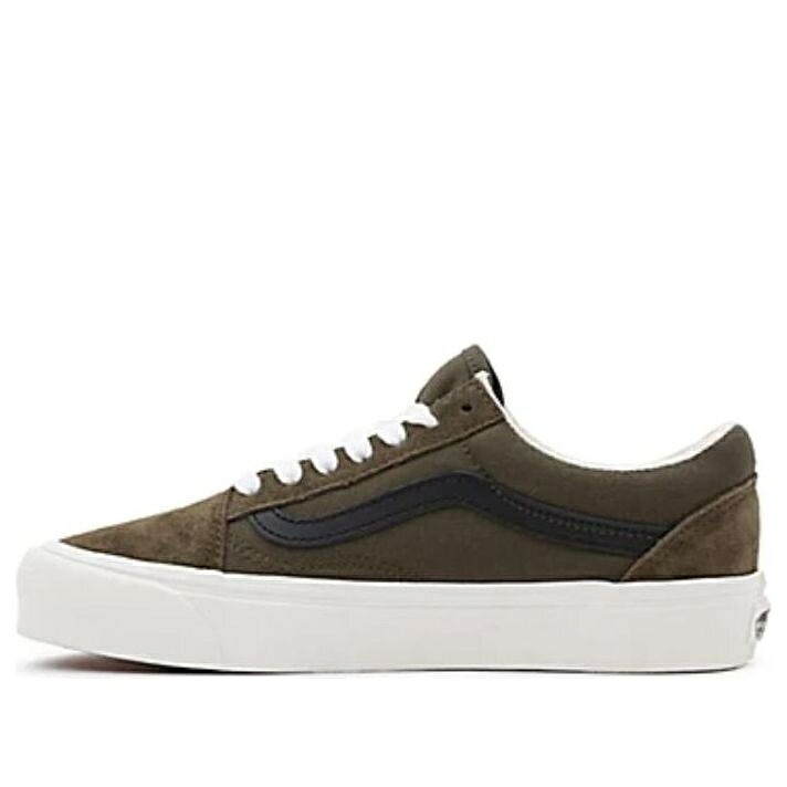 ヴァンズ バンズ スニーカー 運動靴 オリーブ オールドスクール 'PESTO OLIVE' スニーカー メンズ VANS OLD SKOOL VR3 THEORY SHOES BURNT VN0005UBDOL / PESTO BURNT OLIVE