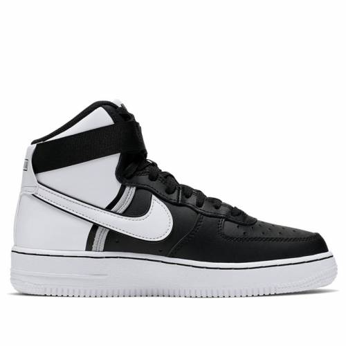 限定製作 灰色 ホワイト 白色 ブラック 黒色 ハイ エア ナイキ グレー Grey Wolf White Black Shoes Sneakers Gs Lv8 High 1 Nike Air キッズ ジュニア White 2 Black エアフォース スニーカー
