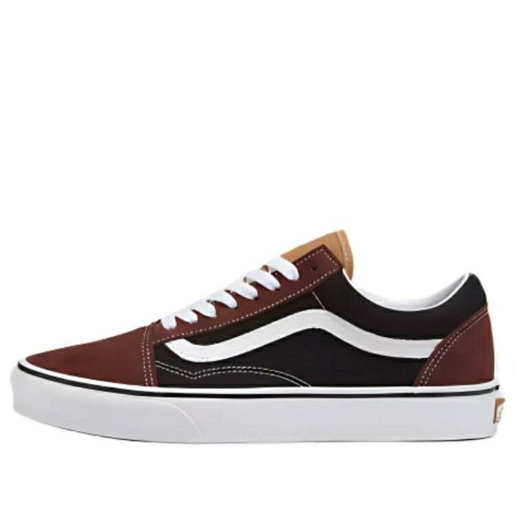 ヴァンズ バンズ 黒いこと 黒いこと 赤銅色 赤銅色 年寄りの学院 \u0027COLOR BROWN\u0027 スニーカー メンズ VANS OLD SKOOL BLOCK - BLACK VN0007NTYS8 / BLACK BROWN