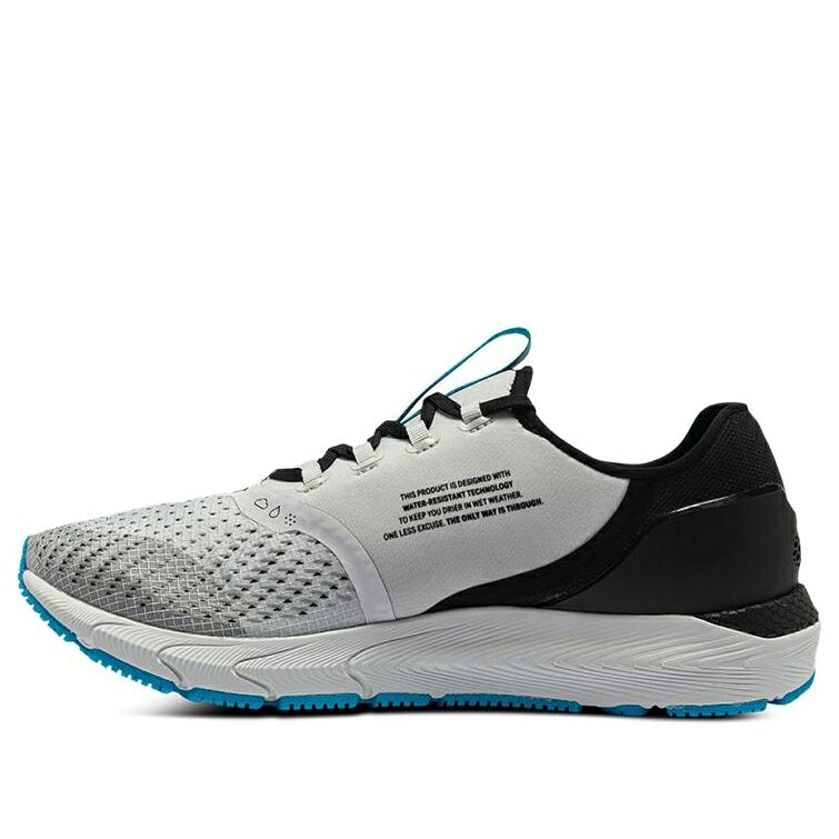 灰色 グレー 青色 ブルー 黒色 ブラック アンダーアーマー 'GREY BLUE' スニーカー メンズ UNDER ARMOUR UNDER ARMOUR HOVR SONIC 4 STORM CN 3025469-102 / GREY BLUE BLACK