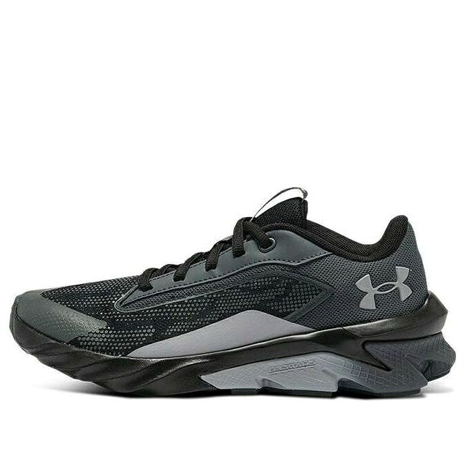 黒色 ブラック 灰色 グレー アンダーアーマー 'BLACK GREY' ジュニア キッズ UNDER ARMOUR (GS) UNDER ARMOUR CHARGED SCRAMJET 4 3024208-100 / BLACK GREY ベビー マタニティ スニーカー｜スニケス 29,835円