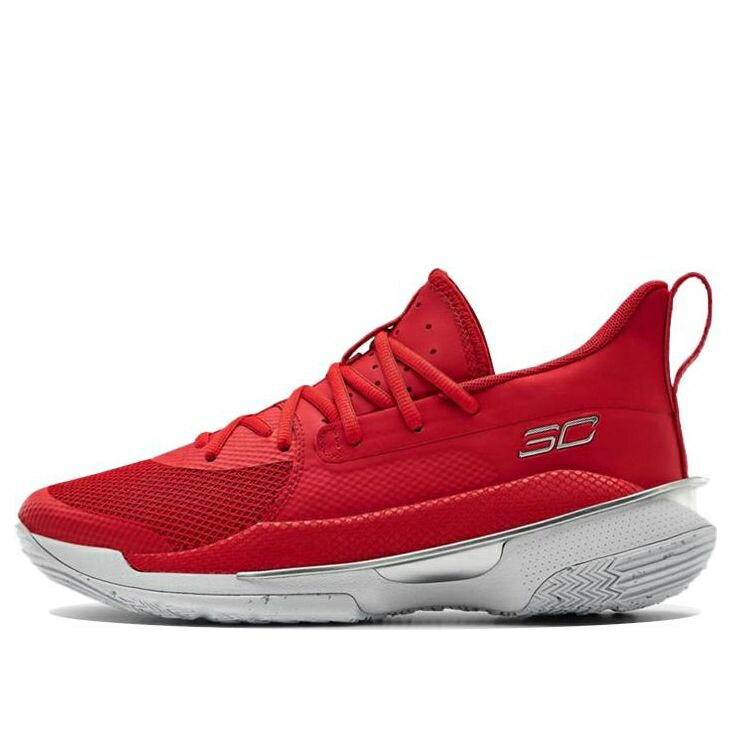 カリー チーム 赤 レッド アンダーアーマー RED WHITE スニーカー メンズ UNDER ARMOUR UNDER ARMOUR CURRY 7 TEAM 3023838-606 / RED