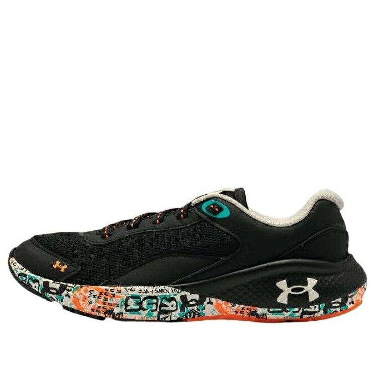 黒色 ブラック 橙 オレンジ アンダーアーマー 'BLACK' スニーカー レディース UNDER ARMOUR (WMNS) UNDER ARMOUR CHARGED VANTAGE 3027033-001 / BLACK ORANGE