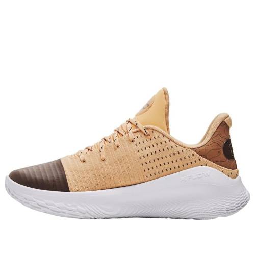 カリー 黄色 イエロー クリーブランド 茶色 ブラウン アンダーアーマー CURRY CAMP スニーカー メンズ UNDER ARMOUR UNDER ARMOUR CURRY 4 LOW FLOTRO 3026621-700 / MESA YELLOW CLEVELAND BROWN MESA