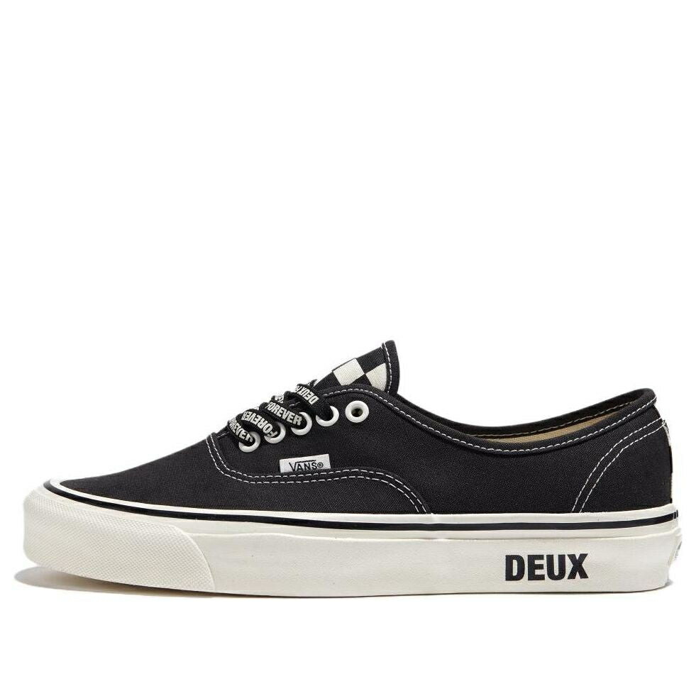 ヴァンズ バンズ オーセンティック 黒色 ブラック 白色 ホワイト 'BLACK' スニーカー メンズ VANS AUTHENTIC 44 DX VN0005U8KIG1 / BLACK WHITE