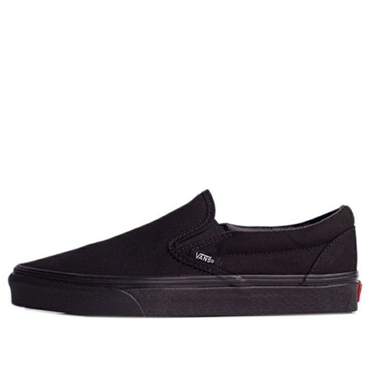 ヴァンズ バンズ クラシック スリッポン 黒色 ブラック BLACK スニーカー メンズ VANS CLASSIC SLIP-ON VN000EYEBKA / BLACK