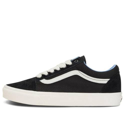 ヴァンズ バンズ 黒色 ブラック 青色 ブルー オールドスクール OVERSIZED BLUE スニーカー メンズ VANS OLD SKOOL LACE - BLACK LIGHT VN0007NTYP0 / BLACK LIGHT BLUE