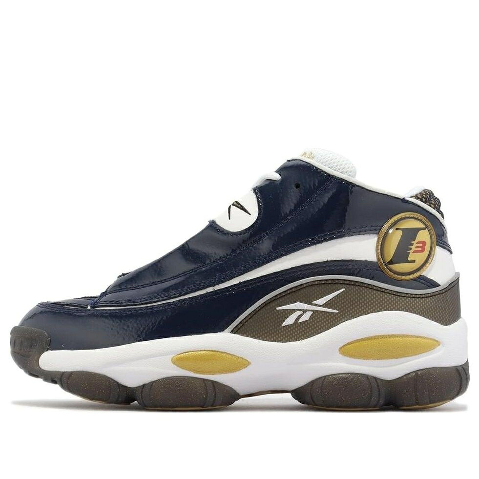 リーボック 紺色 米国海軍 白いこと 白いこと \u0027NCAA GEORGETOWN\u0027 スニーカー メンズ REEBOK THE ANSWER DMX PACK - 2023 HR1061 / COLLEGIATE NAVY FOOTWEAR WHITE