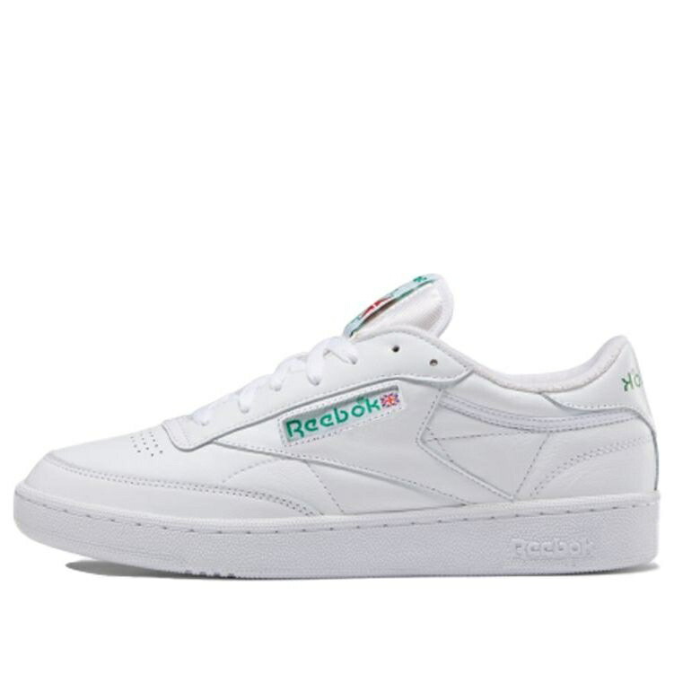 リーボック クラブ 白色 ホワイト 緑 グリーン WHITE GREEN スニーカー メンズ REEBOK CLUB C 85 GLEN FX3874 / WHITE GREEN
