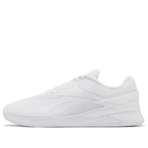 リーボック ナノ 白色 ホワイト 灰色 グレー 'WHITE' スニーカー メンズ REEBOK NANO X3 100033777 / WHITE WHITE COLD GREY