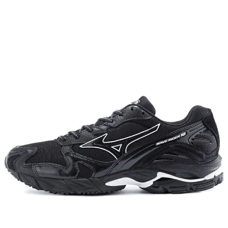ミズノ 縮くれる ウェイブ 黒いこと 黒いこと \u0027BLACK\u0027 スニーカー メンズ MIZUNO WAVE RIDER 10 D1GA202909 / BLACK