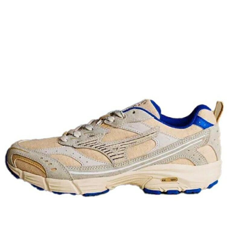 ミズノ ベージュ 青色 ブルー BEIGE BLUE スニーカー メンズ MIZUNO X WIND AND SEA MXR D1GD242301 / BEIGE BLUE