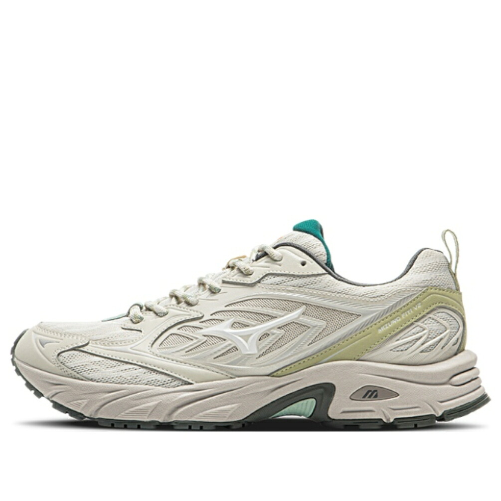 ミズノ 薄墨色 薄墨色 緑 緑であること \u0027LIGHT GREEN\u0027 スニーカー メンズ MIZUNO FIYI V2 GREY D1GH241512 / LIGHT GREY GREEN