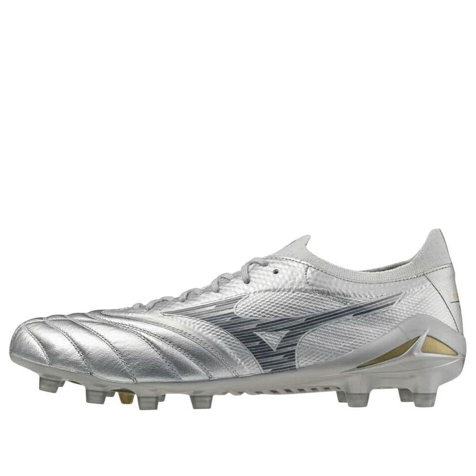 ミズノ ネオ エリート 銀色 シルバー ゴールド 'PLATINUM GOLD' スニーカー メンズ MIZUNO MORELIA NEO 4 BETA ELITE FG SILVER PACK P1GA254204 / SILVER GOLD