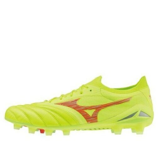 ミズノ ネオ 黄味がかった 黄色 赤 赤いこと \u0027NEON YELLOW\u0027 スニーカー メンズ MIZUNO MORELIA NEO IV BETA FG P1GA244045 / NEON YELLOW RED