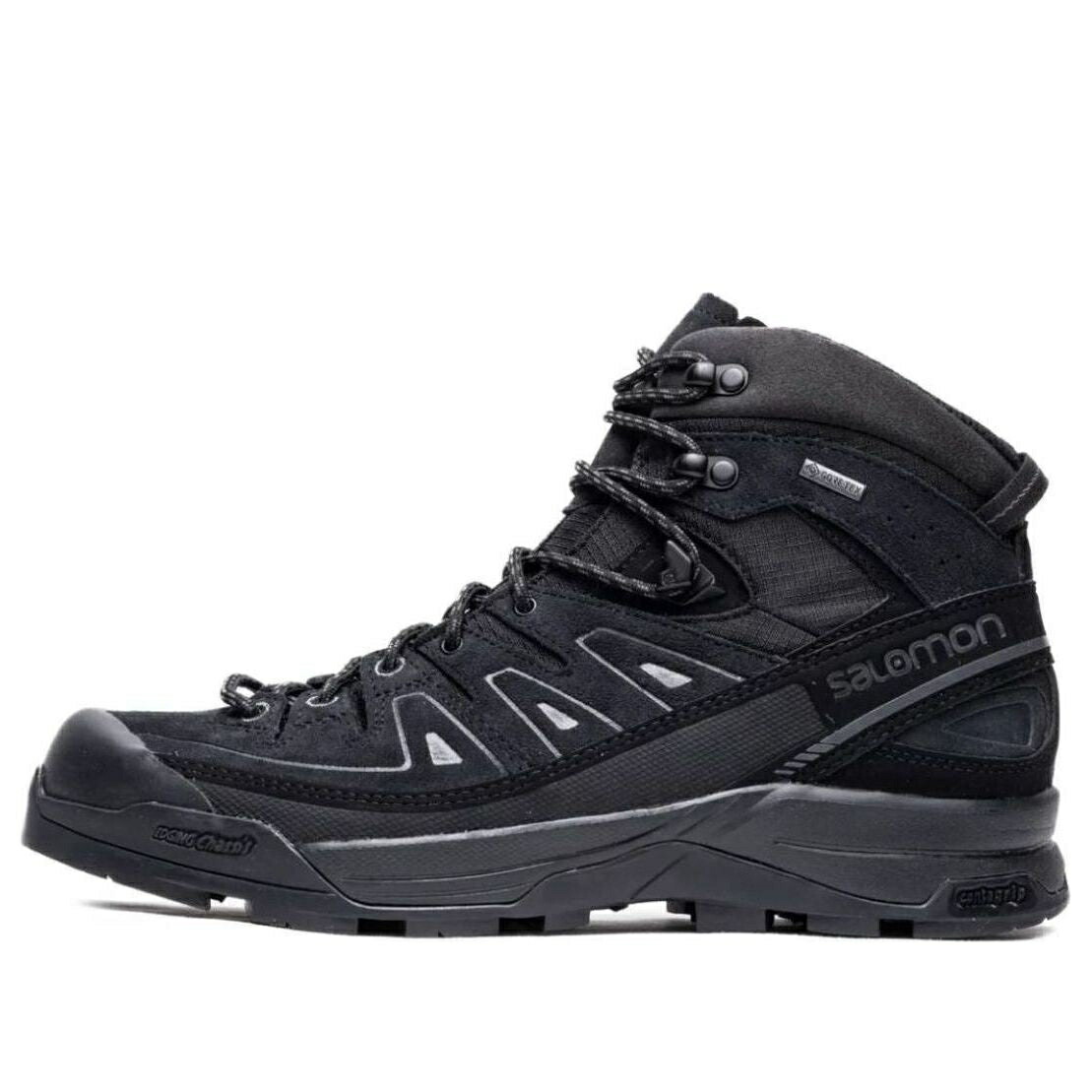 サロモン ミッド レザー ゴアテックス 黒色 ブラック BLACK ASPHALT スニーカー メンズ SALOMON X-ALP MID LEATHER GORE-TEX 476387 / BLACK ASPHALT