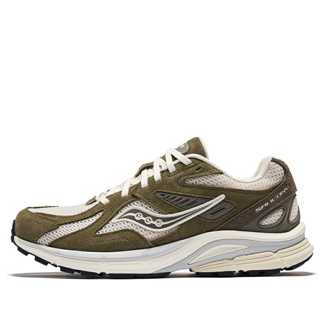 サッカニー オリーブ 緑 グリーン ベージュ GREEN MILAN スニーカー メンズ SAUCONY KINVARA 4 RE S79052-21 / OLIVE GREEN BEIGE