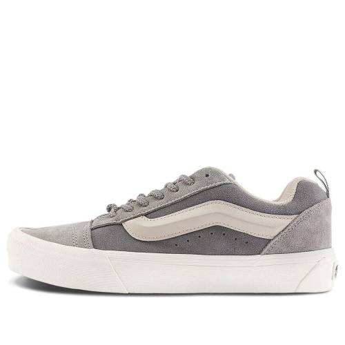 ヴァンズ バンズ 薄墨色 薄墨色 ベージュ 白いこと 白いこと \u0027GREY BEIGE\u0027 スニーカー メンズ VANS KNU SKOOL VN000CS0BXC / GREY BEIGE WHITE