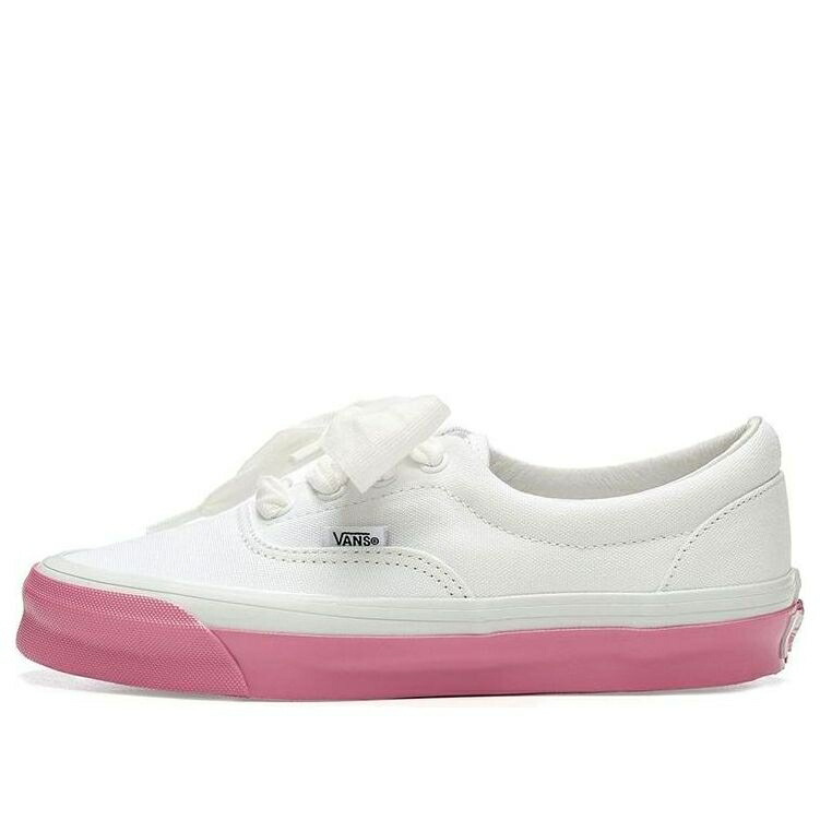 ヴァンズ バンズ ボルト 白色 ホワイト コムデギャルソン スニーカー レディース VANS (WMNS) COMME DES GARCONS GIRL X VAULT OG ERA LX VN0A3CXNYL7 / WHITE｜スニケス