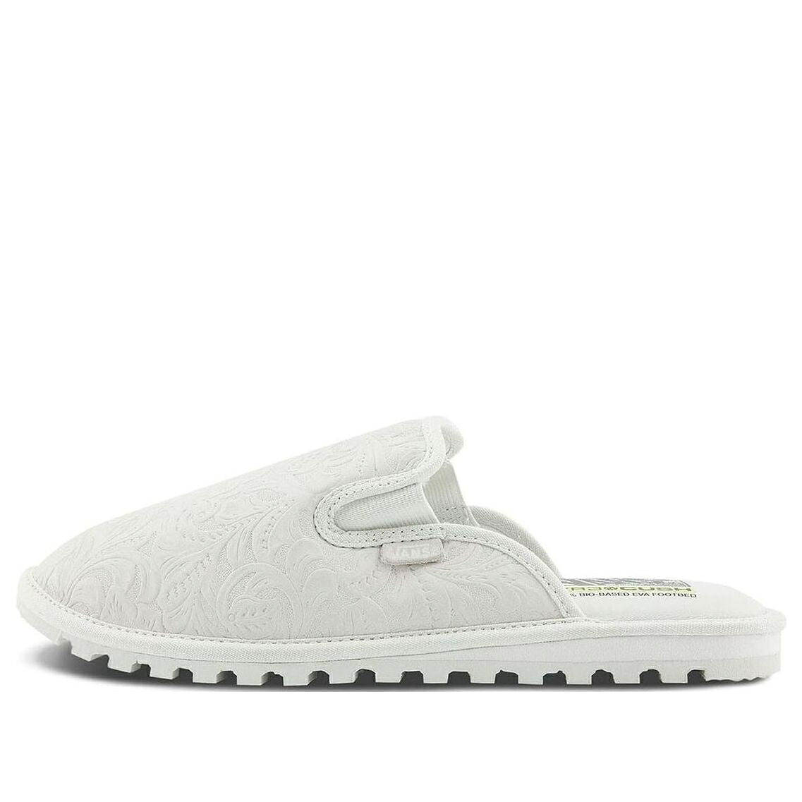 ヴァンズ バンズ 家庭用スリッパ 白いこと 白いこと \u0027FLORAL WHITE\u0027 スニーカー メンズ VANS MOUNTAIN MULE VANSGUARD LX SLIPPERS IMPRINT - VN000BWKWHT / WHITE