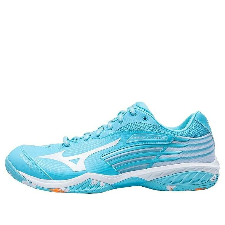 ミズノ ウェーブ ウェイブ 青色 ブルー 白色 ホワイト 'SKY BLUE' スニーカー メンズ MIZUNO WAVE CLAW II 71GA211011 / BLUE WHITE|スニケス