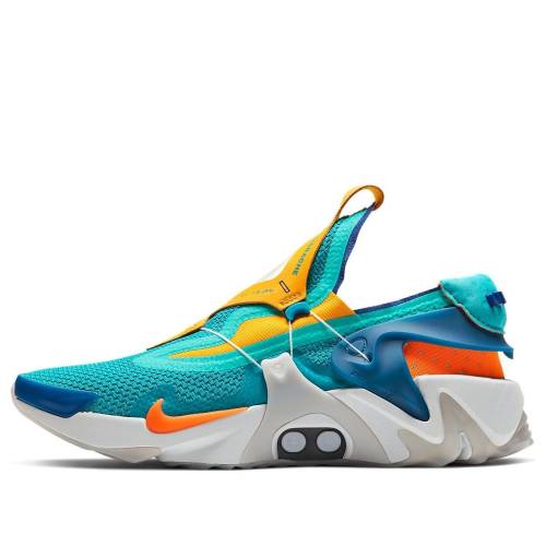 ナイキ アダプト ハラチ 青味 青み 黄味がかった 黄色 \u0027HYPER JADE\u0027 スニーカー メンズ NIKE ADAPT HUARACHE CHINA CHARGER CT4401-300 / BLUE YELLOW