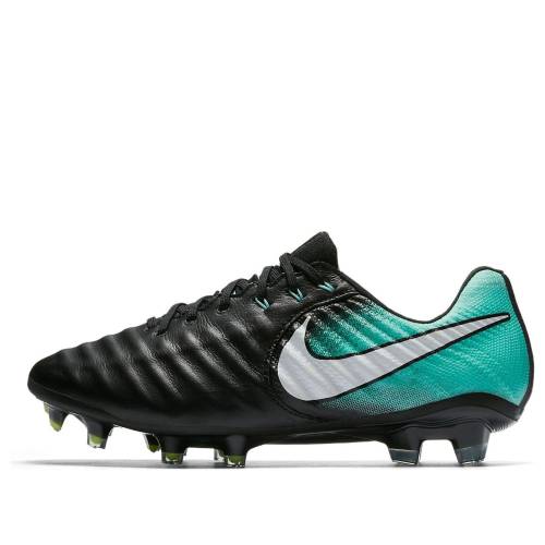 ナイキ ティエンポ レジェンド 黒色 ブラック 白色 ホワイト アクア 'BLACK AQUA' スニーカー レディース NIKE (WMNS) TIEMPO LEGEND 7 FG LIGHT 897804-002 / BLACK WHITE LIGHT AQUA VOLT｜スニケス