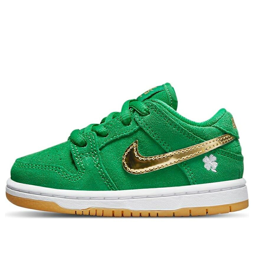 ナイキ エスビー ダンク 緑 緑であること ダンクロー \u0027ST. DAY\u0027 もの言う花 NIKE (TD) SB DUNK LOW PATRICKS DN3673-303 / GREEN