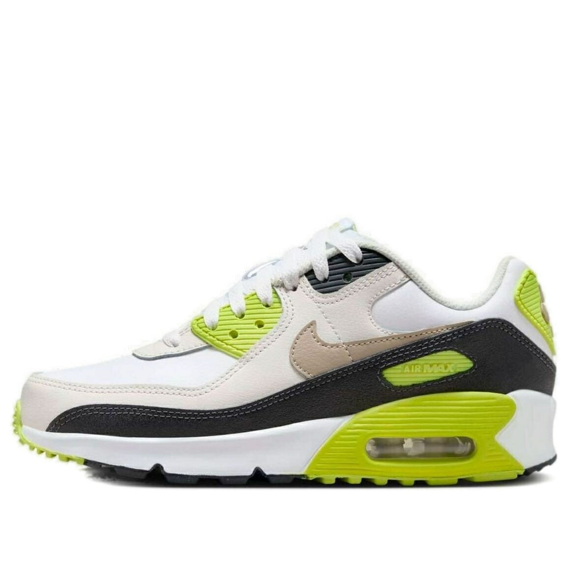 ナイキ マックス 灰色 グレー 白色 ホワイト エアマックス 'WHITE KHAKI' ジュニア キッズ NIKE (GS) AIR MAX 90 CYBER DARK SMOKE GREY HF6358-103 / WHITE CYBER DARK SMOKE GREY ベビー マタニティ スニーカー 27,690円
