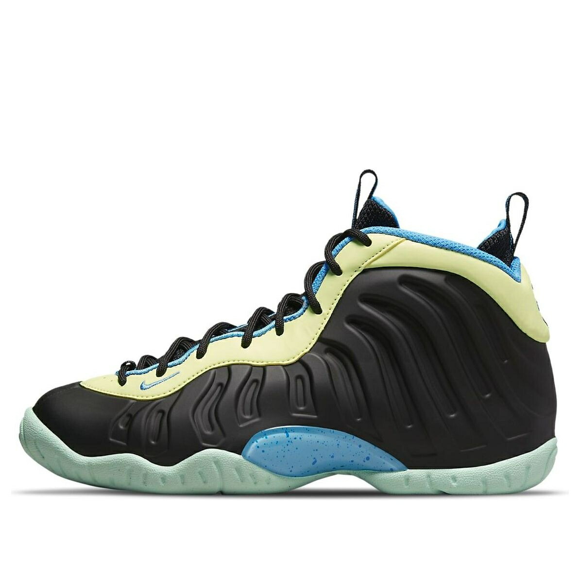 ナイキ 黒色 ブラック 黄色 イエロー 青色 ブルー 'BLACK COLOR' ジュニア キッズ NIKE (GS) LITTLE POSITE ONE MULTI DH6490-001 / BLACK YELLOW BLUE ベビー マタニティ スニーカー