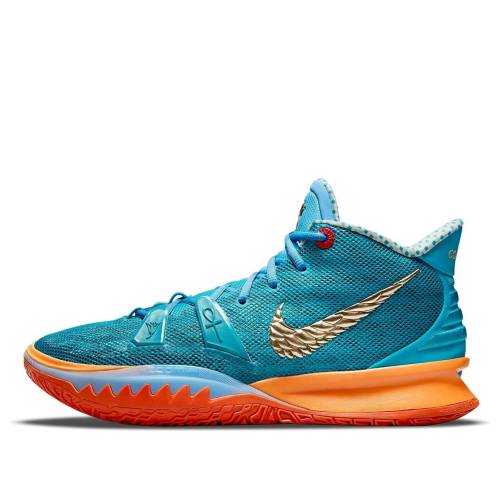 ナイキ アービング カイリー 青色 ブルー 橙 オレンジ HORUS スニーカー メンズ NIKE CONCEPTS X ASIA IRVING KYRIE 7 CT1135-900 / BLUE ORANGE