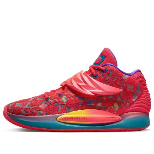 ナイキ 赤 レッド 緑 グリーン ロンイングリッシュ 3 スニーカー メンズ NIKE KD 14 RON ENGLISH DO6903-600 / SIREN RED GREEN ABYSS