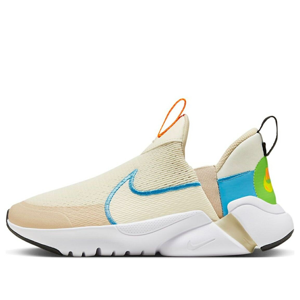 ナイキ アイボリー 青色 ブルー 白色 ホワイト PALE BLUE ジュニア キッズ NIKE (GS) FLEX PLUS 2 IVORY BALTIC FN8908-141 / PALE IVORY BALTIC BLUE WHITE ベビー マタニティ スニーカー